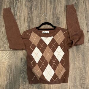 Hollister Argyle Sweater
